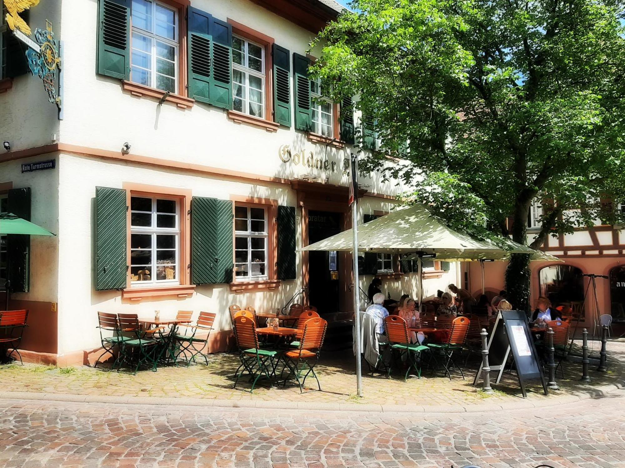Historischer Adelshof Am Marktplatz, Atelier 70 M² Вайнгайм Екстер'єр фото